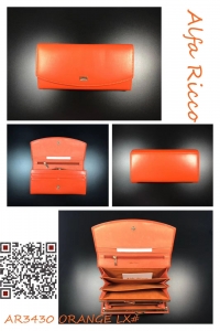 Women's leather purse ALFA RICCO,