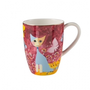 Artist Mug Sogno di farfalle Fine Bone China, height: 11 cm / 0.4 l