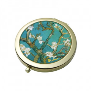 Pocket mirror Vincent van Gogh - "Almond tree blue"