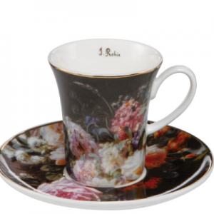 Demitasse Jean Baptiste Robie - Stillleben mit Rosen