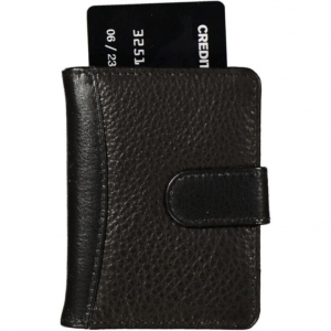 Men's leather wallet for cards