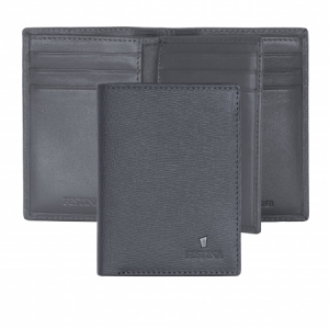 Card holder with flap Chronobike Grey