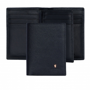 Card holder with flap Chronobike Navy