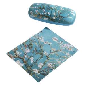 Spectacle case Vincent van Gogh - Almond tree blue