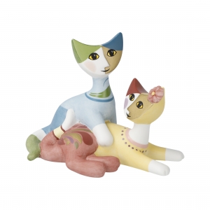 Figurine Rosina Wachtmeister - Mini Cats Cara and Elio