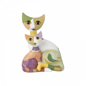 Figurine Rosina Wachtmeister Cats "Silvia and Astro"