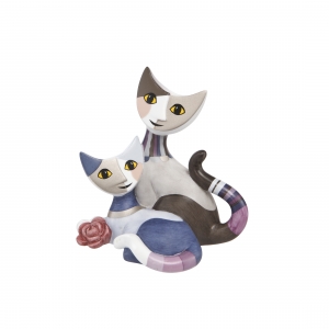 Figurine Rosina Wachtmeister - Pair of cats Lorena and Gulio