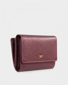 ALESSIA wallet M 15CS, merlot color