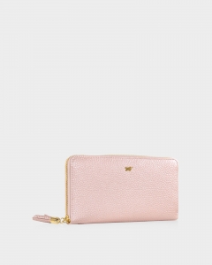 ALESSIA large zip wallet 18CS light pink