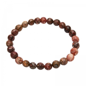 Bracelet - "VIRO" - XL - Leopard Jasper