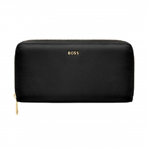 Дорожный кошелек BOSS, Signature Lady Black