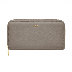 Дорожный кошелек BOSS, Signature Lady Taupe