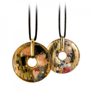 The Kiss - Necklace.Gustav Klimt