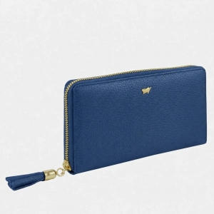 BRAUN BÜFFEL ALESSIA women's wallet, blue